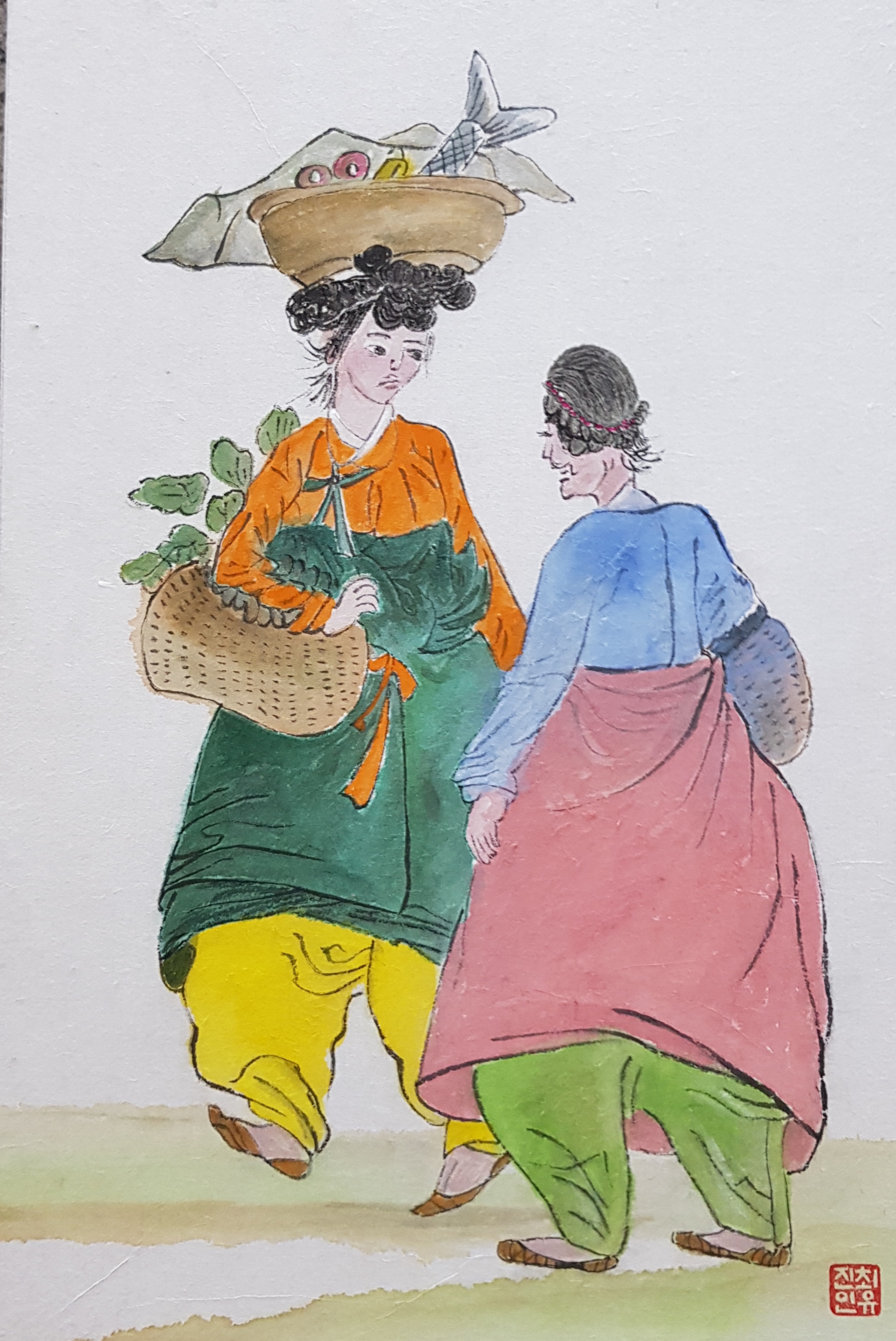 신윤복(저자거리)