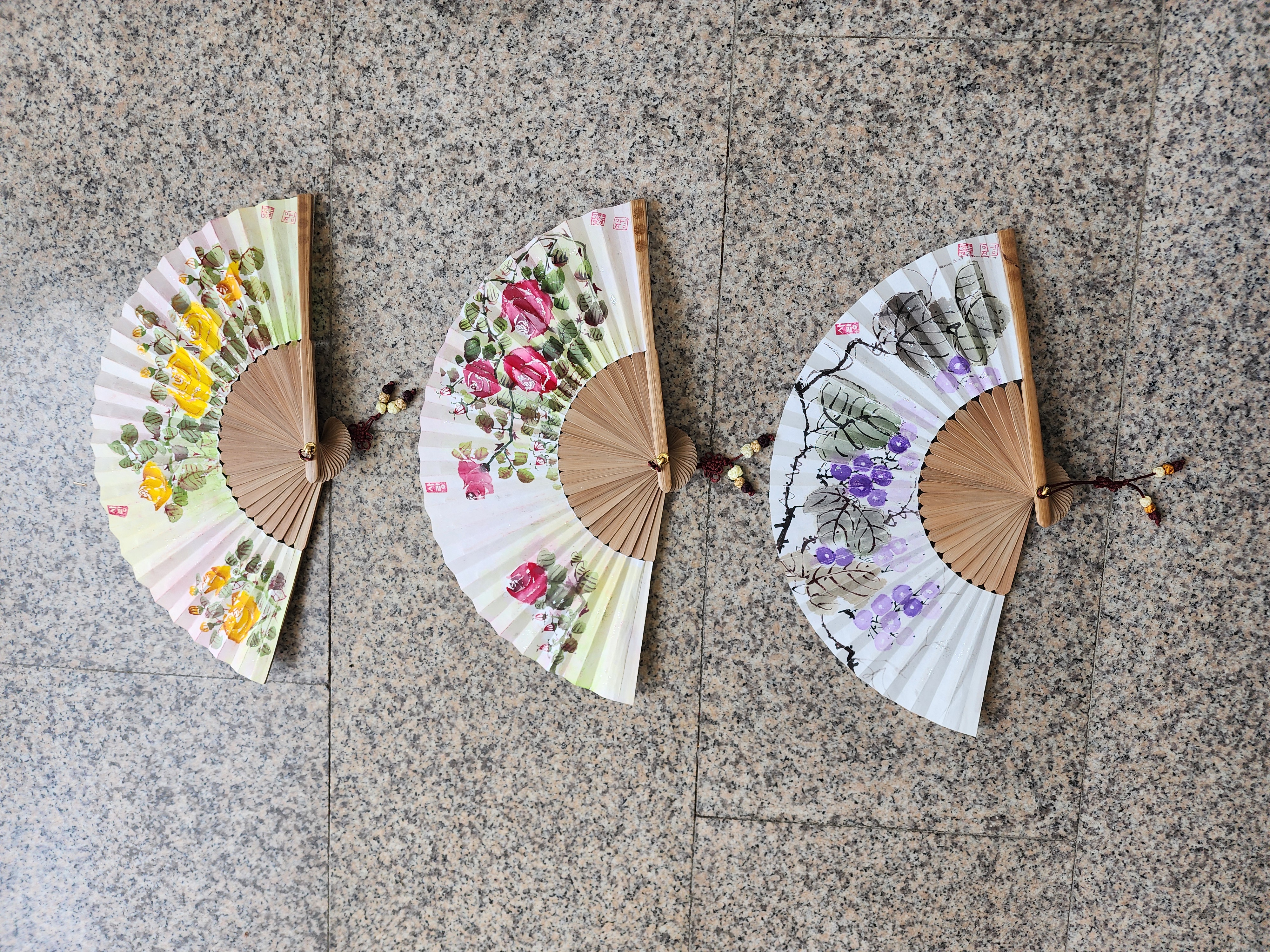 부채  용화산1회전시회 - 2