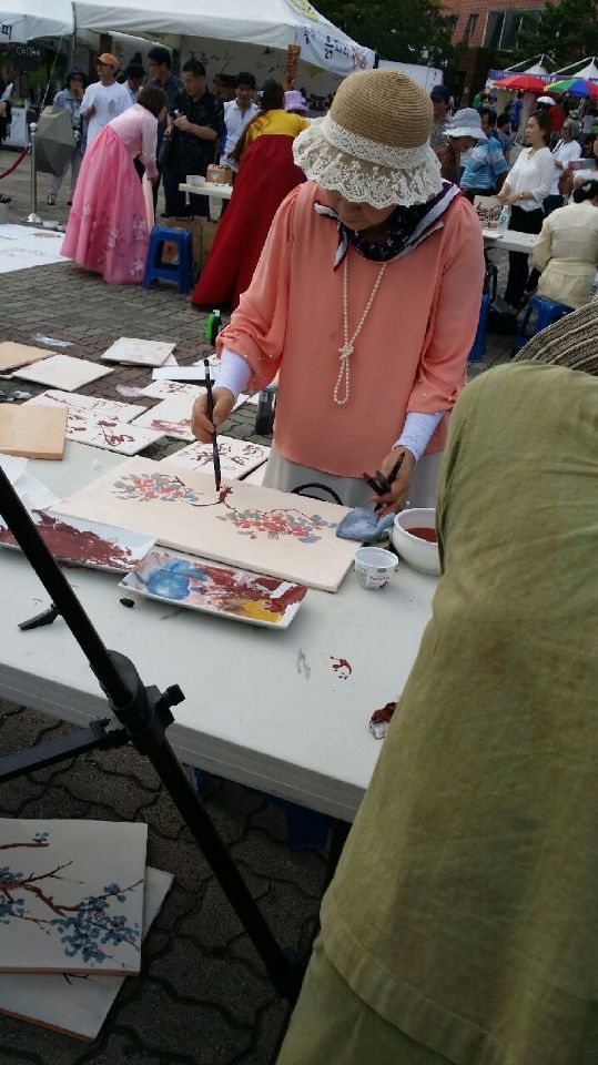 대한민국50인 명인전(도자기그림) - 2